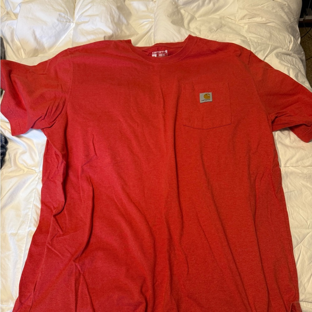 Carhartt Men's Red T-Shirt